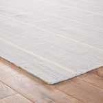 Product Image 4 for Cape Cod Handmade Stripe Blue/ White Area Rug from Jaipur