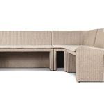 Product Image 11 for Senna Outdoor Dining Banquette U Shape - Vintage White from Four Hands