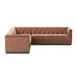 Product Image 2 for Maxx Leather 3-Piece 101" Sectional - Antique Sienna from Four Hands