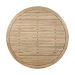 Product Image 6 for Amaya Tan Wooden Round Outdoor Coffee Table from Four Hands