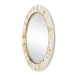 Product Image 2 for Niva Round Horn Wall Mirror from Currey & Company