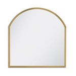 Product Image 1 for Knox Steel Mirror - Natural Brass from Regina Andrew Design