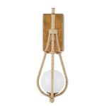 Product Image 3 for Passageway natural rope Wall Sconce from Currey & Company