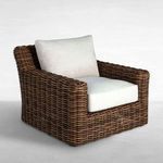 Product Image 1 for Montauk Resin Wicker Outdoor Swivel Lounge Chair from Summer Classics