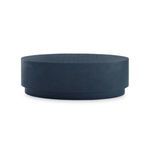 Product Image 8 for Mila Navy Oval Drum Coffee Table from Villa & House