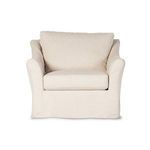 Product Image 4 for Delray Slipcover Swivel Chair from Four Hands