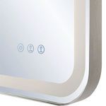 Product Image 8 for Crofton Lighted Nickel Vanity Mirror from Uttermost