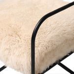 Product Image 7 for Fenn Champagne Mongolian Fur Desk Chair from Four Hands