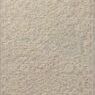 Ivory traditional area rug with subtle floral design in varied loop pile, hand-tufted wool and cotton