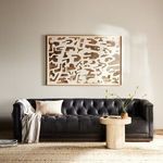 Product Image 16 for Maxx 95" Upholstered Heirloom Black Leather Sofa from Four Hands