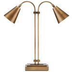 Product Image 4 for Symmetry Double Desk Lamp from Currey & Company