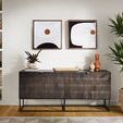 Product Image 32 for Kelby Gunmetal Iron & Mango Sideboard from Four Hands