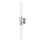Product Image 1 for Asher 2-Light Wall Sconce - Polished Nickel from Hudson Valley