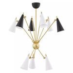 Product Image 1 for Moxie 9 Light Chandelier from Mitzi