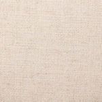 Close-up texture of soft Thames Cream fabric upholstery on stool seat