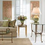 Product Image 3 for Edgedale Peach Panel II from Chelsea House