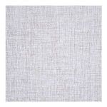 Detailed close-up of light gray heathered Olefin fabric texture