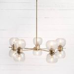 Product Image 7 for Pearson Chandelier Gold Leafed Iron from Four Hands