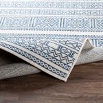 Product Image 5 for Eagean Navy / Pale Blue Geometric Indoor / Outdoor Rug from Surya
