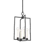 Product Image 1 for Adelaide 4-Light Small Modern Textured Black Lantern from Mitzi