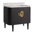 Product Image 3 for Briallen Vanity with Oval Undermount Sink from Currey & Company