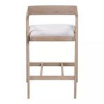 Product Image 5 for Padma Oak Light Grey Counter Stool  from Moe's