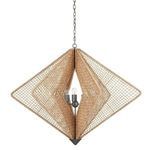 Product Image 3 for Shizen Natural Rope Chandelier from Currey & Company