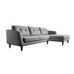 Product Image 2 for Corey Sectional Dark Grey from Moe's