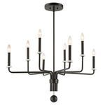 Product Image 9 for Ebony Elegance 8 Light Chandelier from Uttermost