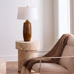 Product Image 2 for Toffee Cider Brown Ceramic Table Lamp from Jamie Young