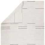 Product Image 3 for Tinsin Handmade Striped Gray / Ivory Rug from Jaipur