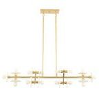 Product Image 1 for Amani 14-Light Linear Chandelier from Savoy House 