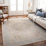 Product Image 3 for Avant Garde Woven Taupe/ Sky Blue Rug - 5'3" Round from Surya