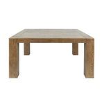 Product Image 2 for Gilcrest Square Aged Oak Wood Dining Table from Classic Home Furnishings