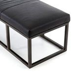 Product Image 16 for Beaumont Leather Bench - Rider Black from Four Hands