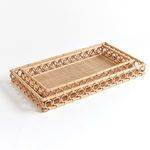 Product Image 5 for Ninette Rectangular Trays, Set Of 2 from Napa Home And Garden