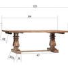 Product Image 6 for Caroline Dining Table from Dovetail Furniture