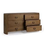 Product Image 3 for Kyrie 6-Drawer Oak Veneer Dresser from Classic Home