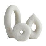 Product Image 2 for Coco White Ricestone Sculptures Set of 3 from Arteriors