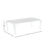 Product Image 8 for Provance Ancient Earth Aluminum Coffee Table from Summer Classics