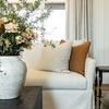 Product Image 7 for Orgill Falls Skirted Upholstered Swoop Arm Sofa from Gabby