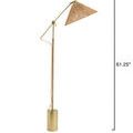 Product Image 3 for Fitzgerald Natural Abaca Rope Floor Lamp from Jamie Young
