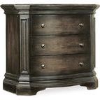 Product Image 3 for Auberose Three Drawer Nightstand from Hooker Furniture