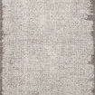 Darby Ivory Stone modern area rug with neutral tones and ribbed textured pattern resembling hand-knotted style
