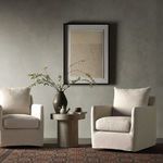 Product Image 6 for Banks Cambric Ivory Swivel Chair from Four Hands