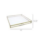 Product Image 4 for Monroe Flat Square Box   Brass from Homart
