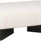 Lola Modular Sectional Bumper angled view showing rectangular shape and detailed texture