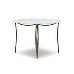 Product Image 3 for Idalia White Marble Outdoor Dining Table-42" from Four Hands
