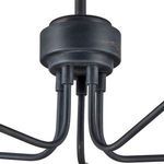 Product Image 5 for Serpa Black Chandelier from Currey & Company