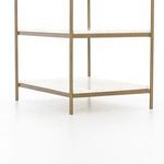 Product Image 15 for Felix Ivory Marble Brass Nightstand from Four Hands